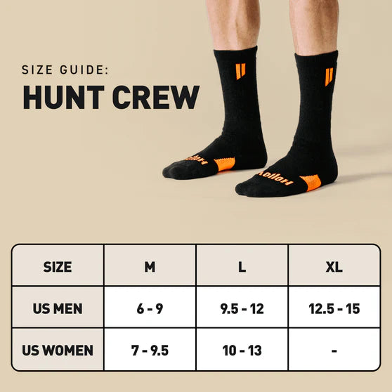 Hunt Crew Socks
